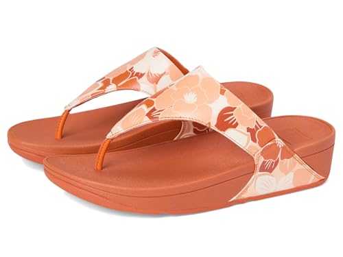 Women's Lulu Flowerz Leather Toe-Post Sandals