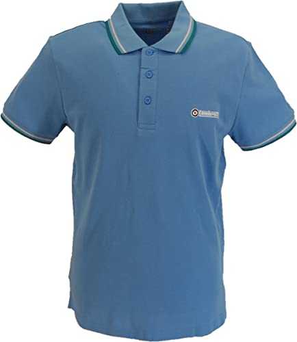 Lambretta Mens Tipped Polo Shirts