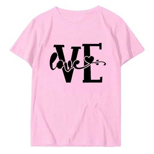 Women's Casual Christmas Print Shirts Crew Neck Short Sleeve T-Shirt Tops Tunic Blouse Glitter Top Silver