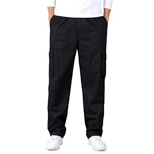Stretch jeans men's jeans stretch skinny jeans men's men's fashion casual loose cotton plus size pocket lace up solid colour pants jumpsuit trousers outdoor men jeans slim fit jeans men