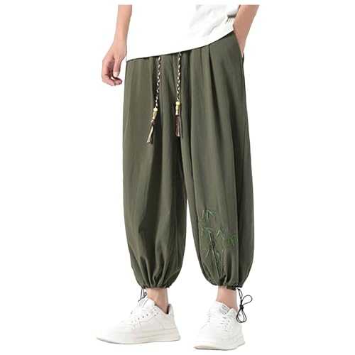 Chino Trousers for Men UK Men'S Work Combat Trousers Cotton Casual Military Camo Trousers with 8 Pockets Mens Joggers Short Leg 29 Inch 2XL Mens Formal Trousers Casual Business Office Smart