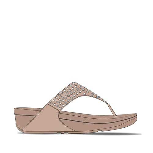 Women's Lulu Maxi-Crystal Toe-Post Sandals
