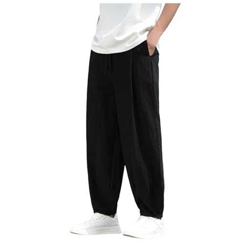 Men's Slim Jogging Bottom Sweat Pant Elasticated Waist Casual Work Sweatpant Open Hem Warm Tracksuit Bottoms Trouser Mens Gym Pockets Sports Joggers Trouser Training Soft Warm Jogging Sweatpant