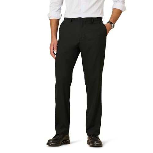 Amazon Essentials Men's Classic-Fit Wrinkle-Resistant Stretch Dress Trouser