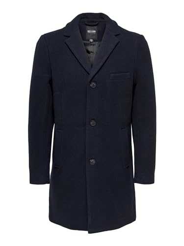 Only & Sons Men's Onsjaylon Wool Coat Noos OTW Long