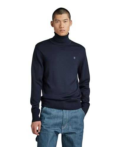 G-STAR RAW Men's Premium Core Turtle Knitted Sweater