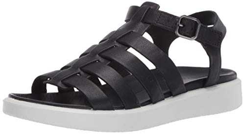 ECCO FLOWTLXW, Ankle Strap Sandals Women’s, Black (BLACK 1001), 3 UK EU