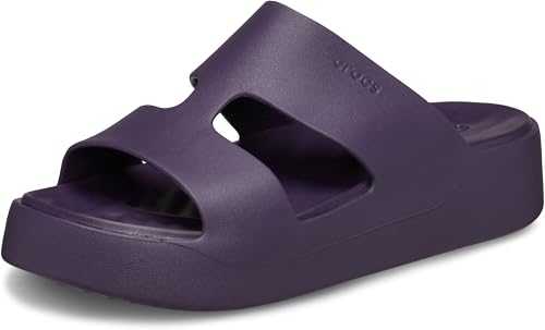 Women's Getaway Platform H-Strap Sandals, Dark Iris, 8.5 UK