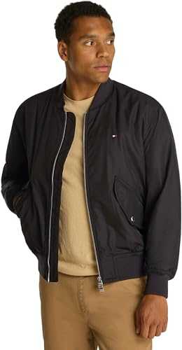 Tommy Hilfiger Men’s Authentic Bomber Jacket with Zip
