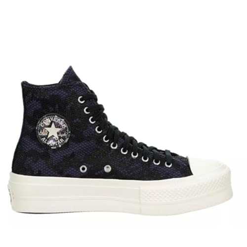 Unisex Chuck Taylor All Star High Top Canvas Sneaker - Lace up Closure Style - Navy