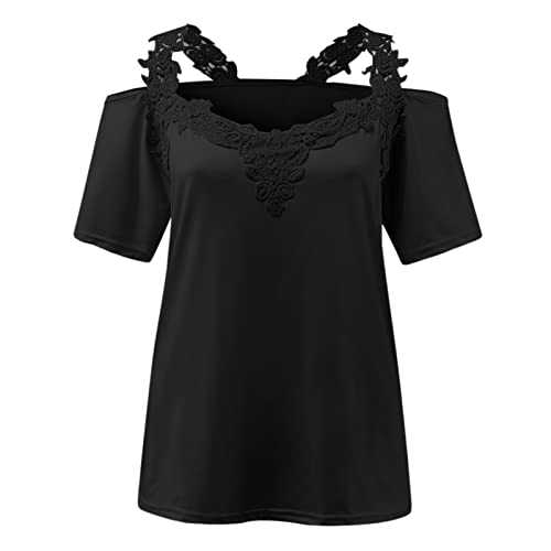 JiJiRuDU Women Sequin Off Shoulder T Shirts Tops Sparkly Festival Party Shirt and Blouse Womens Short/Long Sleeve V Neck Glitter Top Tee Pullover UK Plus Size