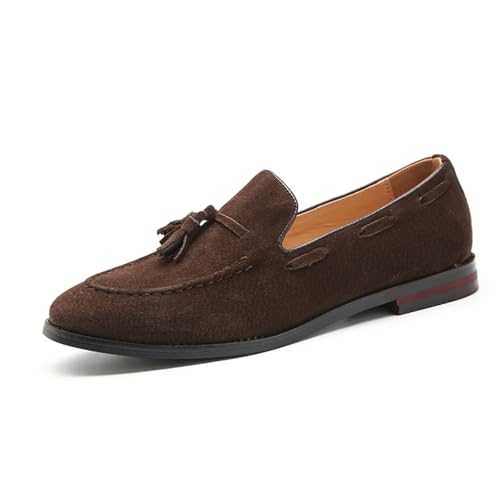 MlYJmer Men's Casual Loafers, Slip On Shoes for Office Business Formal Driving
