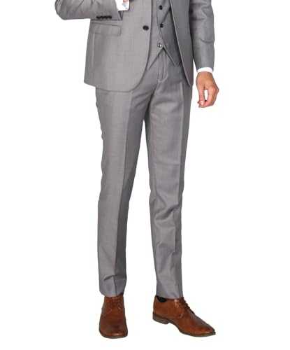 Men’s Boys Tailored Fit Formal Suits Father and Son Matching 3 Piece Wedding Outfit