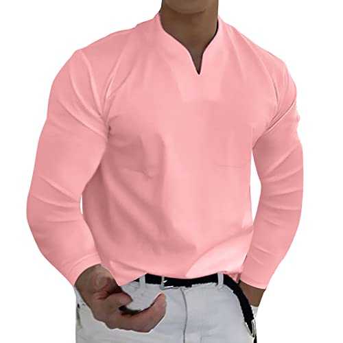 Limited Time Deals Band T Shirts for Men Men's Premium Short Sleeve T-Shirt Mens T Shirts Designer Mens T Shirt Long Sleeve Casual Pullover V Neck Top T-Shirts T-Shirts for Men