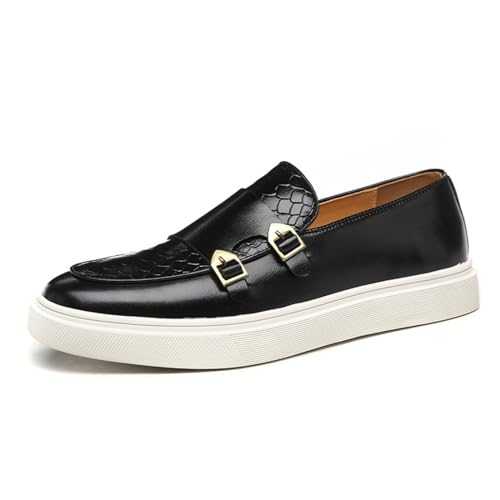ottspu Mens Casual Shoes Sneakers Loafers Comfort Walking Shoes for Male Business Work Office Dress