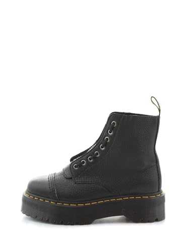 Dr Martens Women's Jungle Boot, Black Milled Nappa, 6.5 UK