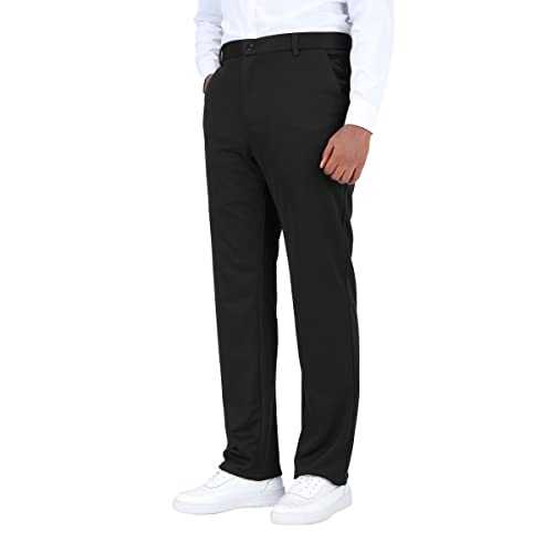 Allthemen Men Suit Trousers Straight Stretch Work Trousers Skinny Suit Trousers for Autumn