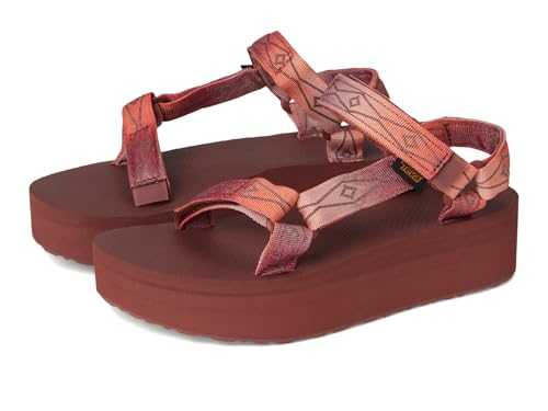 FLATFORM UNIVERSAL SUNSCAPE Womens Sandals Waterless Scarlet