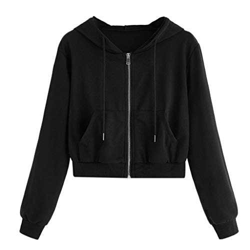 Mrat Hoodies For Women Uk Cropped Hoodie Jacket Zip Up Hoodies Long Sleeve Casual Drawstring Top Y2k Pullover Tops Lightweight Soft Sweatshirts Gym Sporty Workout Hoody Top Pockets Outwear Sale S-5XL