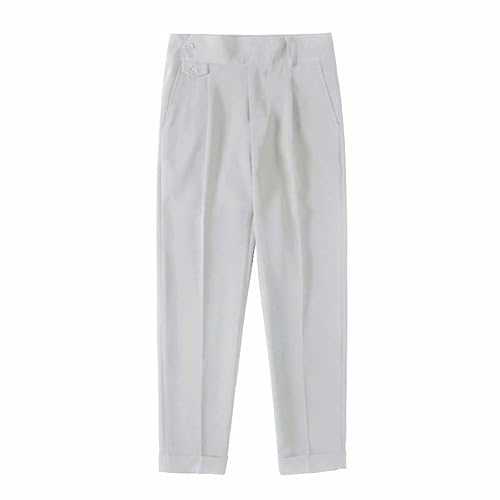 CXKOLD Men Work Trousers Workwear Mens Multi Pocket Easy Care Heavy Duty Knee Pad Pockets Safety Work Trousers Pants Jogging Bottoms Men Short Leg 29 in Men'S Classic-Fit Expandable-Waist Flat-Front