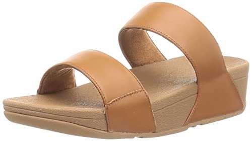 fitflop( ) Women Slide Sandal, Light Tan