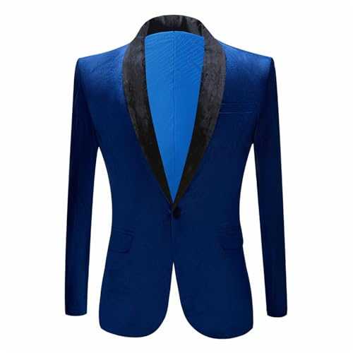 OPAKY New Year's Gathering Year End Family Party Men's Oversized Casual Dance Sequin Suit Fashion Suit Jacket Slim Suit