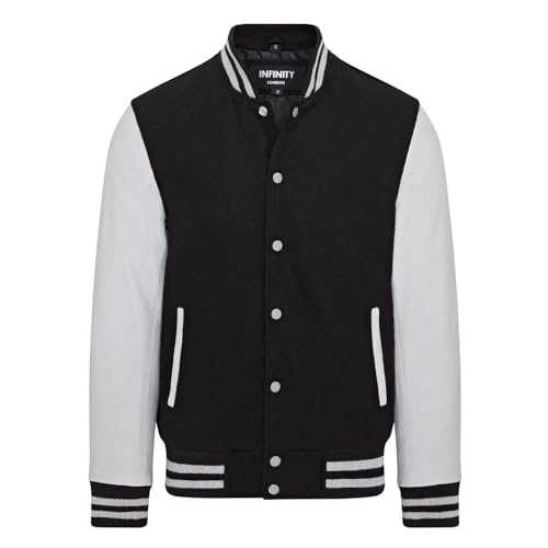 Letterman Baseball Wool Leather Varsity Bomber Jacket