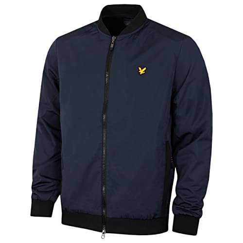 Lyle & Scott Mens Golf Bomber Jacket