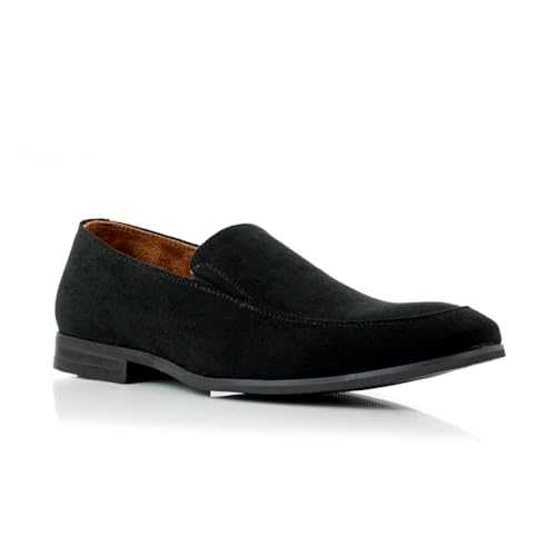 Ferro Aldo Dale MFA19703 Minimalist Slip-on Suede Penny Loafers