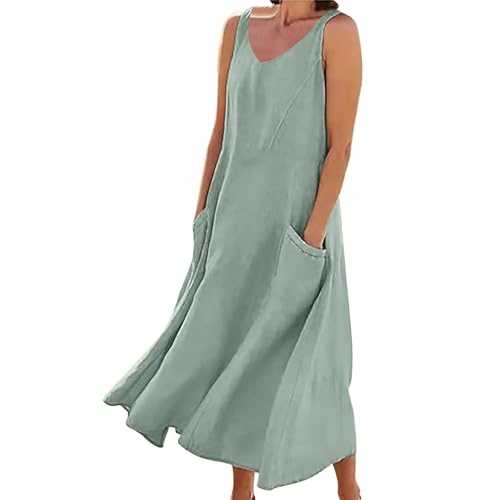 summer dresses for women uk Summer Dresses for Women UK 2025 Boho Causal Short Sleeve Vacation Floral Button Linen Dress with Pockets Ladies Maxi Printing Party Club Elegant Beach Dresses c-White L 58