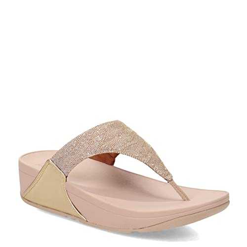 Women's Lulu Thong Sandal, Platino, 6.5 UK