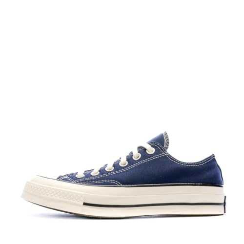 Men's Chuck 70 Recycled RPET Canvas, Midnight Navy/Egret/Black, 11 UK