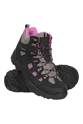 Mountain Warehouse Adventurer Womens Boots - Waterproof Rain Boots, Synthetic & Textile Walking Shoes - For Autumn Winter, Hiking & Trekking