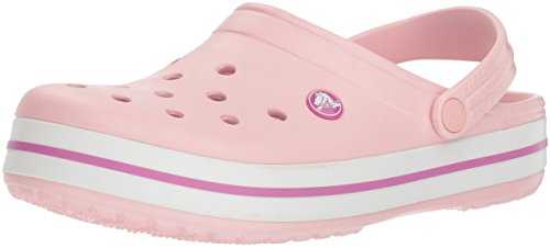Women's Crocband Summer Holiday Slip-on Sandals - Pearl Pink/Wild Orchid - M4W5