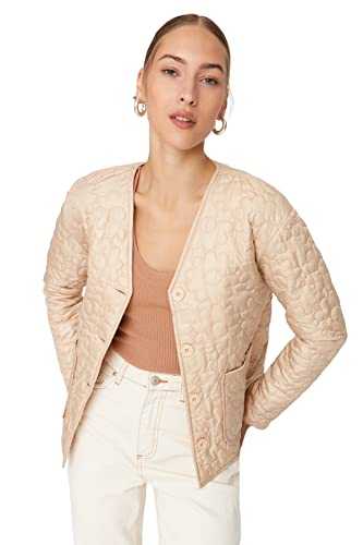 Trendyol Winter Jacket - Beige - Puffer