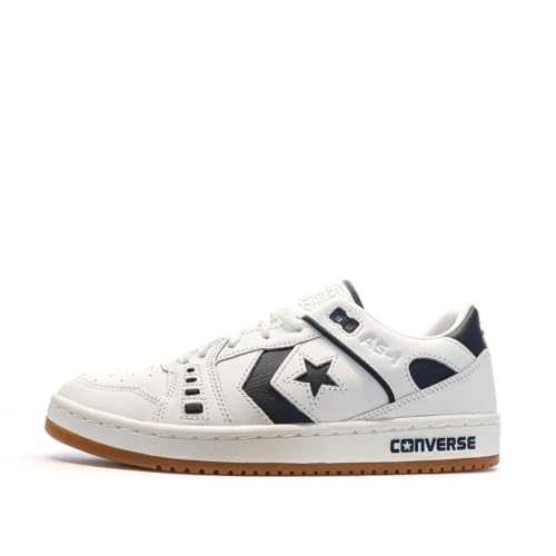 Men's White/Black Sneakers A04597C, white, 5.5 UK