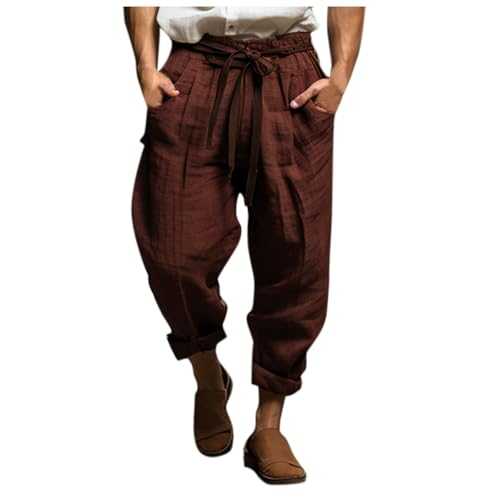 CXKOLD Motorbike Trousers Mens Tracksuit Bottoms for Men Joggers Running Trousers with Pockets Jogging Pants Mens Tracksuit Bottoms Short Leg Length Men'S Trousers - Durable Work Pants for Men with 6