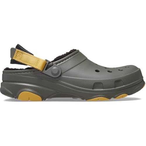 All-Terrain Lined Clog 36-37 EU Dusty Olive, Dusty Olive, 3/4 UK