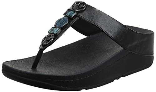Women's Fino Stone Trim Toe-Post Sandals