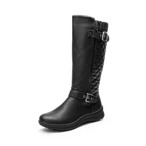 DREAM PAIRS Women's Knee High Boots, Ladies' UK Fashion Boots in Winter