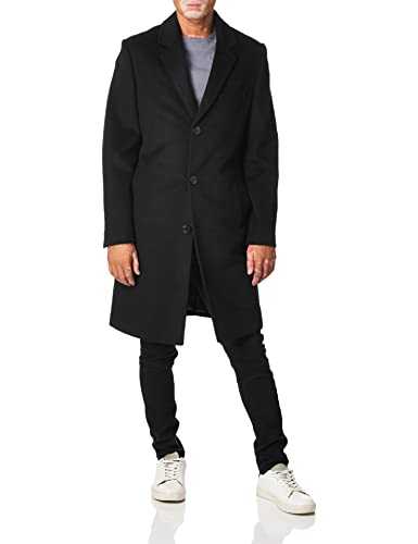 London Fog Men's Signature Wool Blend Coat