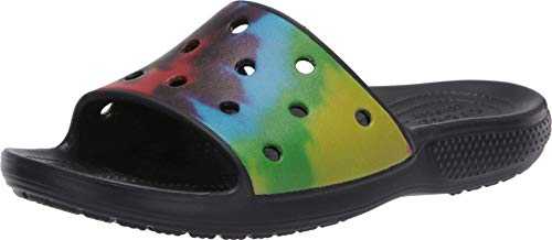 Unisex's Classic Tie Dye Lined Clogs | Fuzzy Slippers