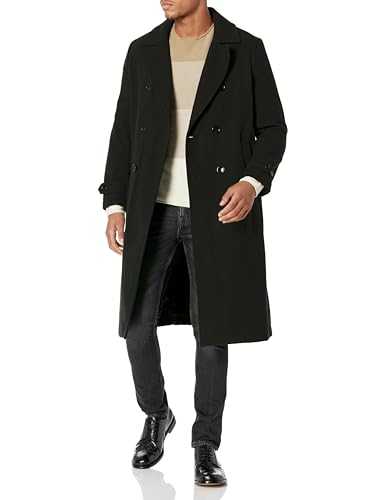 London Fog Men's Classic Wool Blend Topcoat Coat