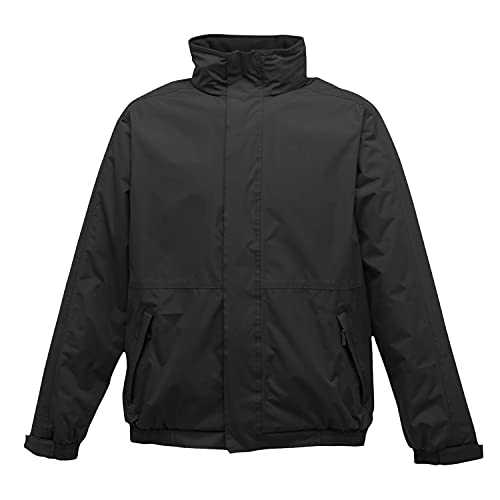 Regatta Men's Blouson Aviateur Homme Imperméable Doublé Polaire Avec Capuche Dissimulée Dover Jackets Waterproof Insulated