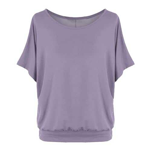 HOOUDO Summer Tops for Women Dressy Classic-Fit T-Shirt Blouses V Neck Print Tee Shirts Girl Vintage Shirts Tunic Tops Longline Business Henley Shirts Blouses Pullover