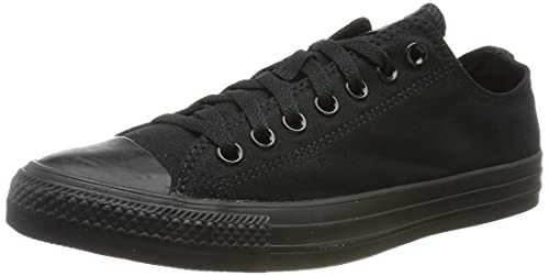 ALL STAR OX M5039C, Unisex Sneakers, Black Monochrome, 44 EU, Monochrome Black, 10 UK