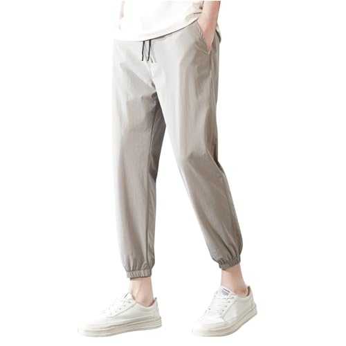 CXKOLD Black Wide Leg Trousers Mens Mens Smart Rugby Trousers with Elasticated Waist (Available in 6 Colours) Sizes: 32-60 Jogging Bottoms Men Tracksuit Bottoms Men Lightweigt Jogging Trousers with