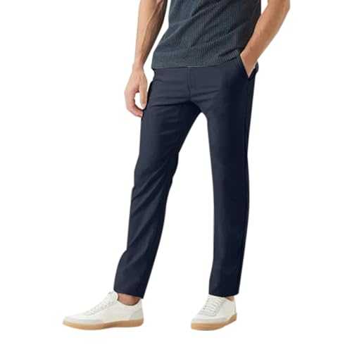 Men's Chino Trousers Men's Long Suit Trousers Men's Cargo Trousers Casual Slim Men's Fashion Fabric Trousers Fit Sportswear Fitness Trousers Jeans Straight Trousers Trousers Plain Colours Loose