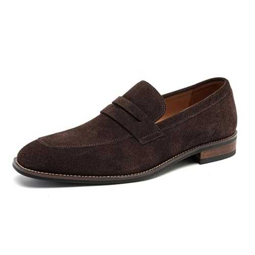 Men's Casual Loafers, Slip On Shoes for Office Business Formal Driving
