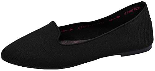 Girl's Cleo-Sherlock-Engineered Knit Loafer Skimmer Ballet Flat